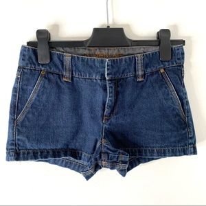 NAF NAF Jean Shorts 100% Cotton Flap Pocket Denim Shorts Classic Casual